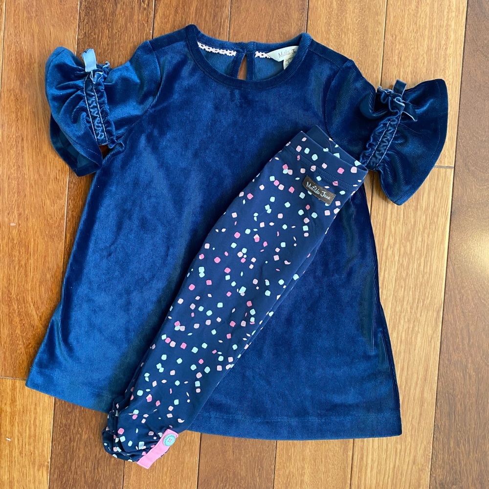 Matilda Jane Size 2 Dress and Leggings